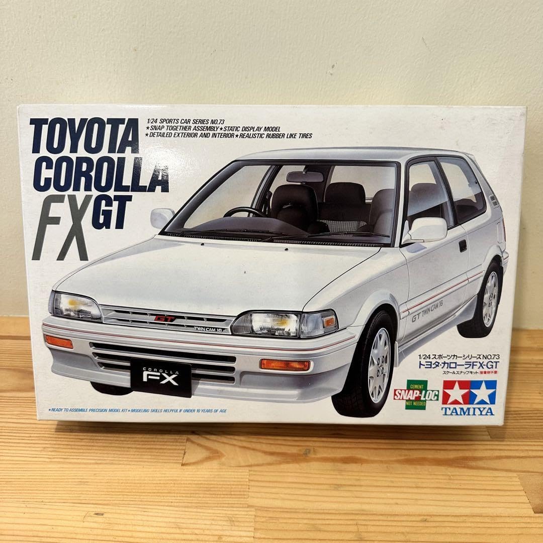 Amazon.co.jp: タミヤ1 24トヨタカローラFX-GT スナップキット