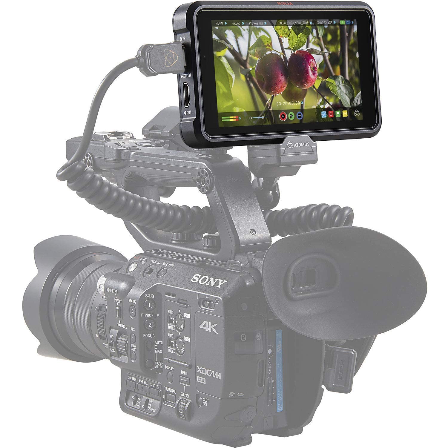 Amazon.co.jp: Atomos Ninja V 5インチ タッチスクリーン 記録モニター