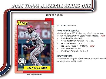 Amazon.com: 2025 Topps Series 1 Baseball Trading Card MLB Retail