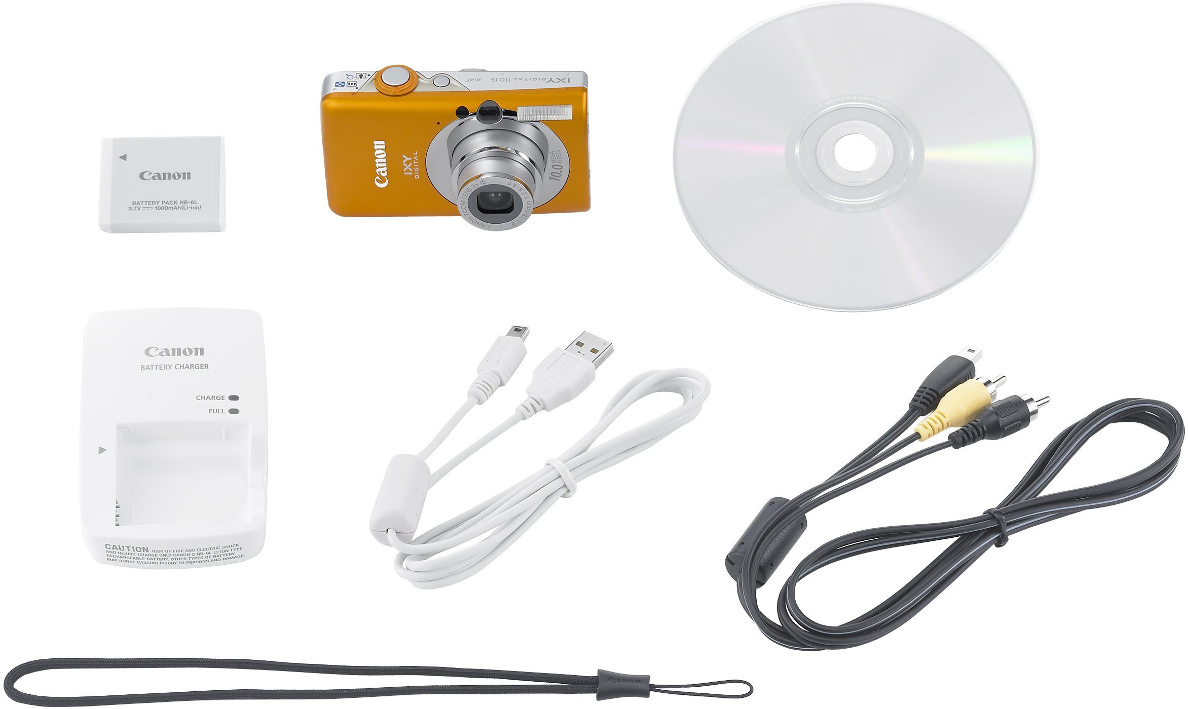 Amazon | Canon デジタルカメラ IXY DIGITAL (イクシ) 110 IS オレンジ