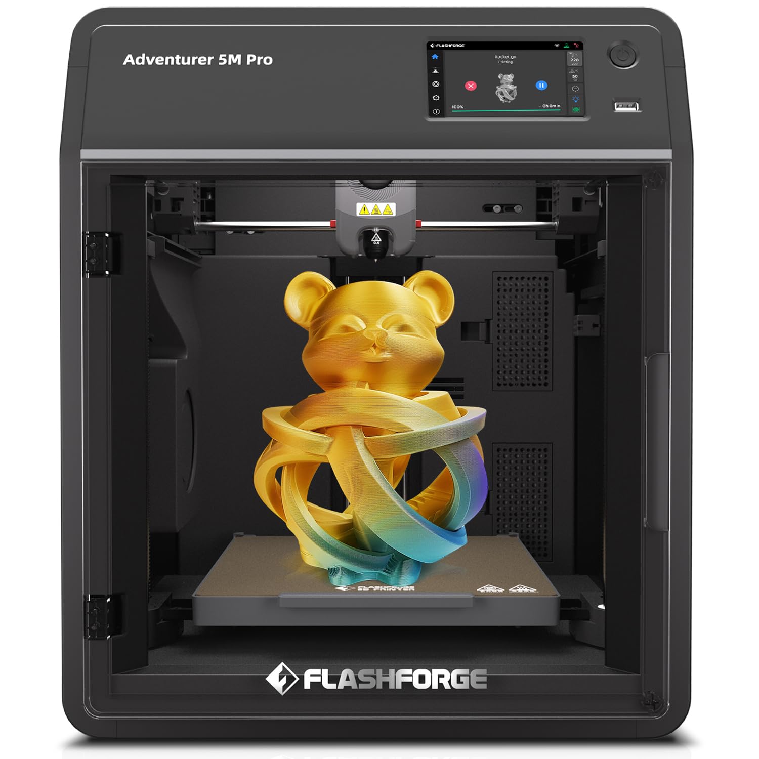Amazon | FLASHFORGE Adventurer 5M Pro 3Dプリンター、ワンクリック