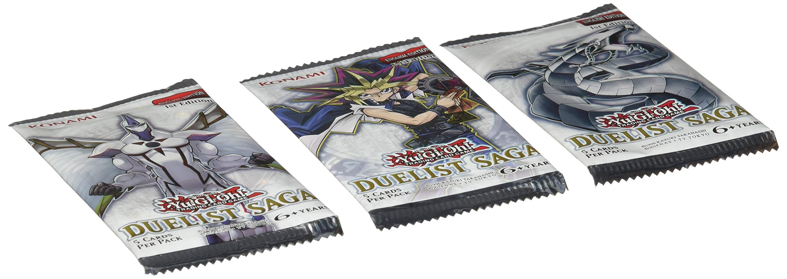 Amazon.com: Yu-Gi-Oh Cards - Duelist Saga Pack (3 Packs, 15 Cards