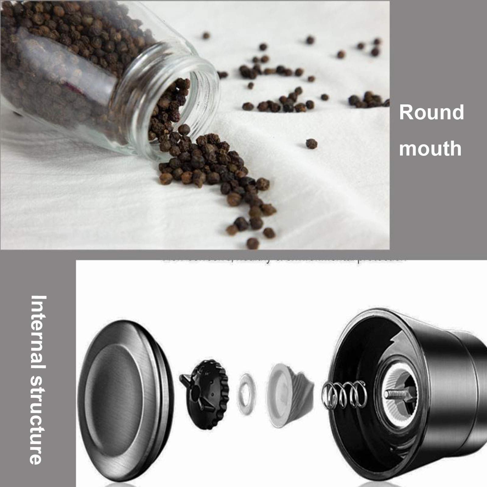 Amazon｜プロフェッショナル ソルト アンド ペッパー グラインダー