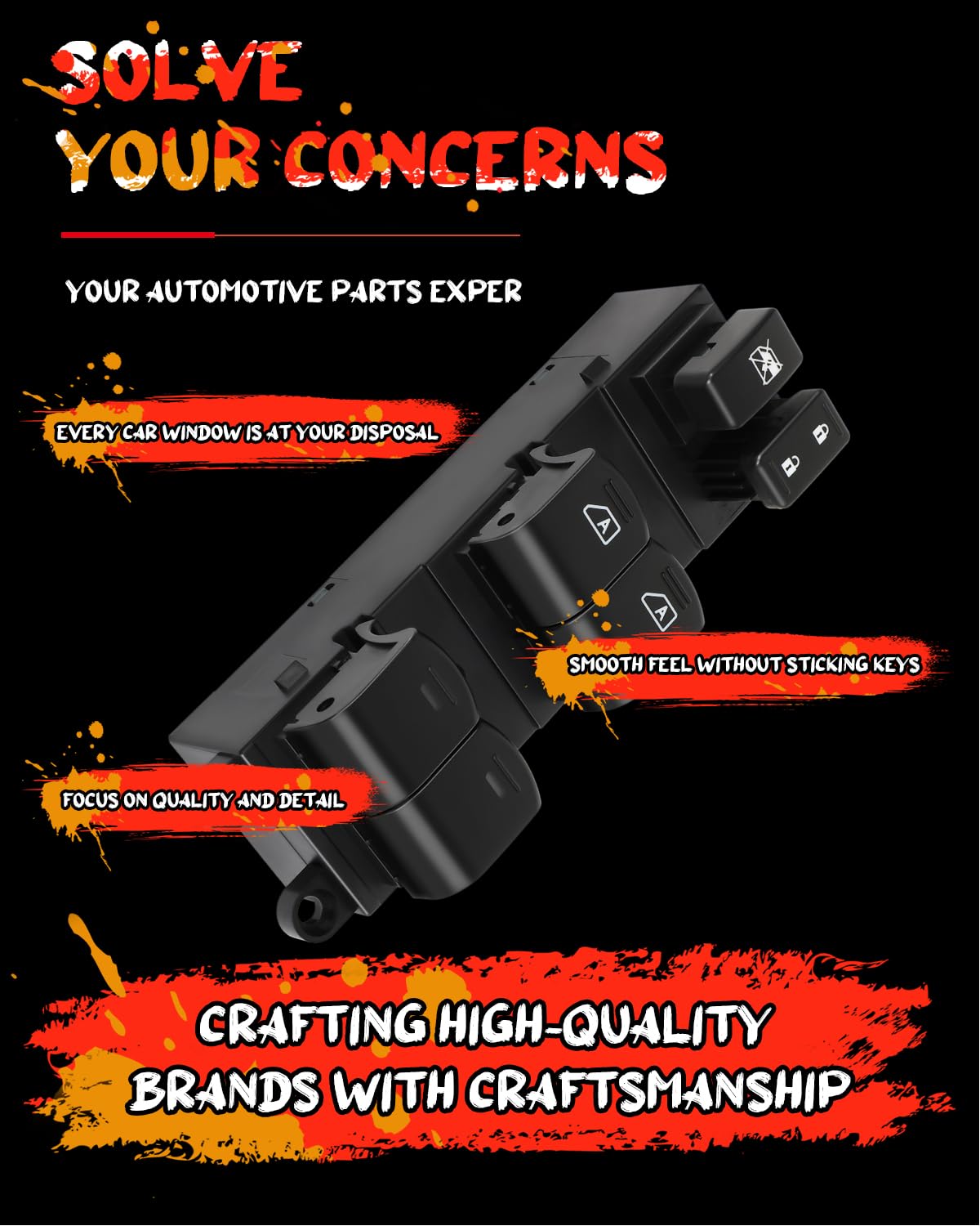 タイタン WHS5T 運転席パワーウィンドウスイッチ マツダ - マツダ