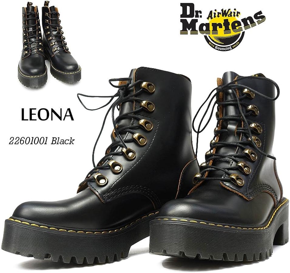 Amazon | [ドクターマーチン] レオナ LEONA レディース | ブーツ・ブーティ