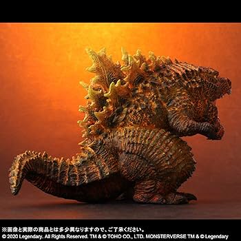 Amazon | GARAGE TOY デフォリアル バーニング ゴジラ (2019) 全長約