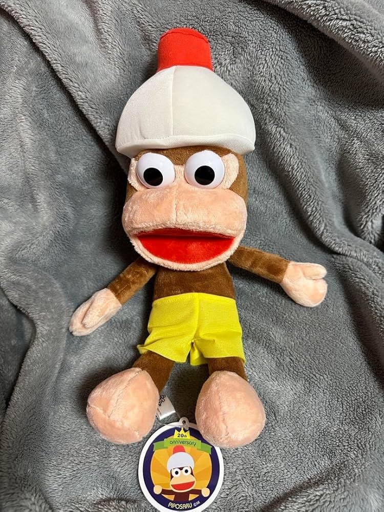 Amazon.co.jp: サルゲッチュ ピポサルBIGぬいぐるみ : おもちゃ