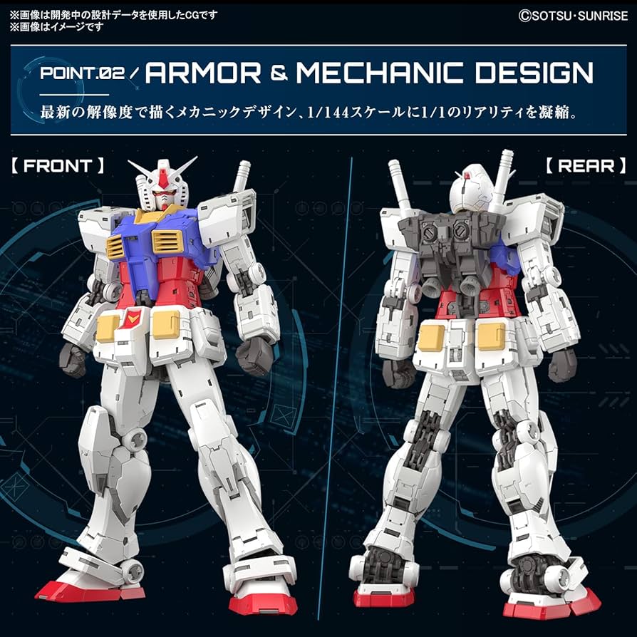 Amazon.com: Bandai Hobby - Mobile Suit Gundam - RX-78-2 Gundam ver