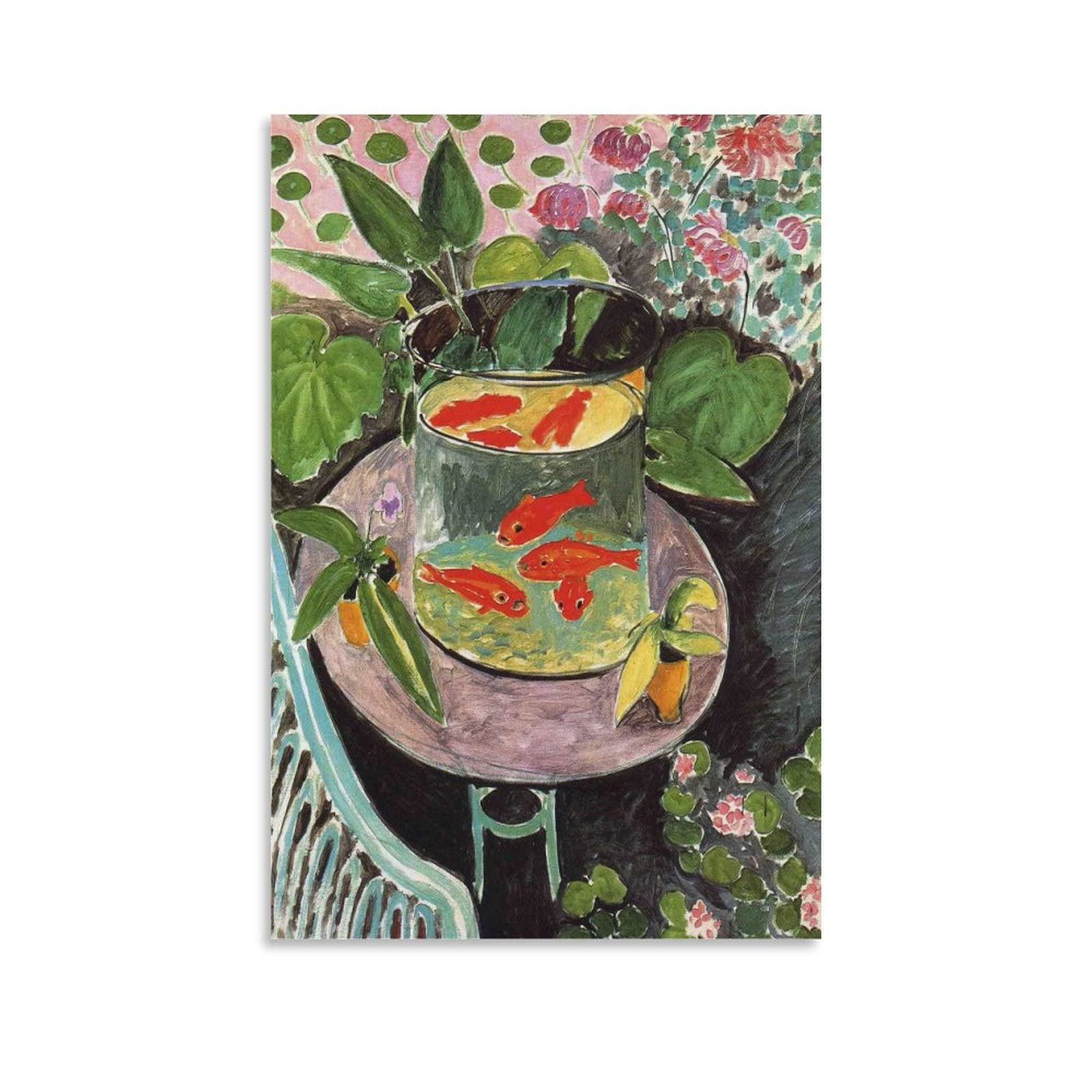 Amazon.co.jp: Henri Matisseアンリ・マティス画家の作品「金魚