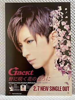 Amazon.co.jp: Gackt ガクト 2010年製 B2ポスターのみ : 文房具