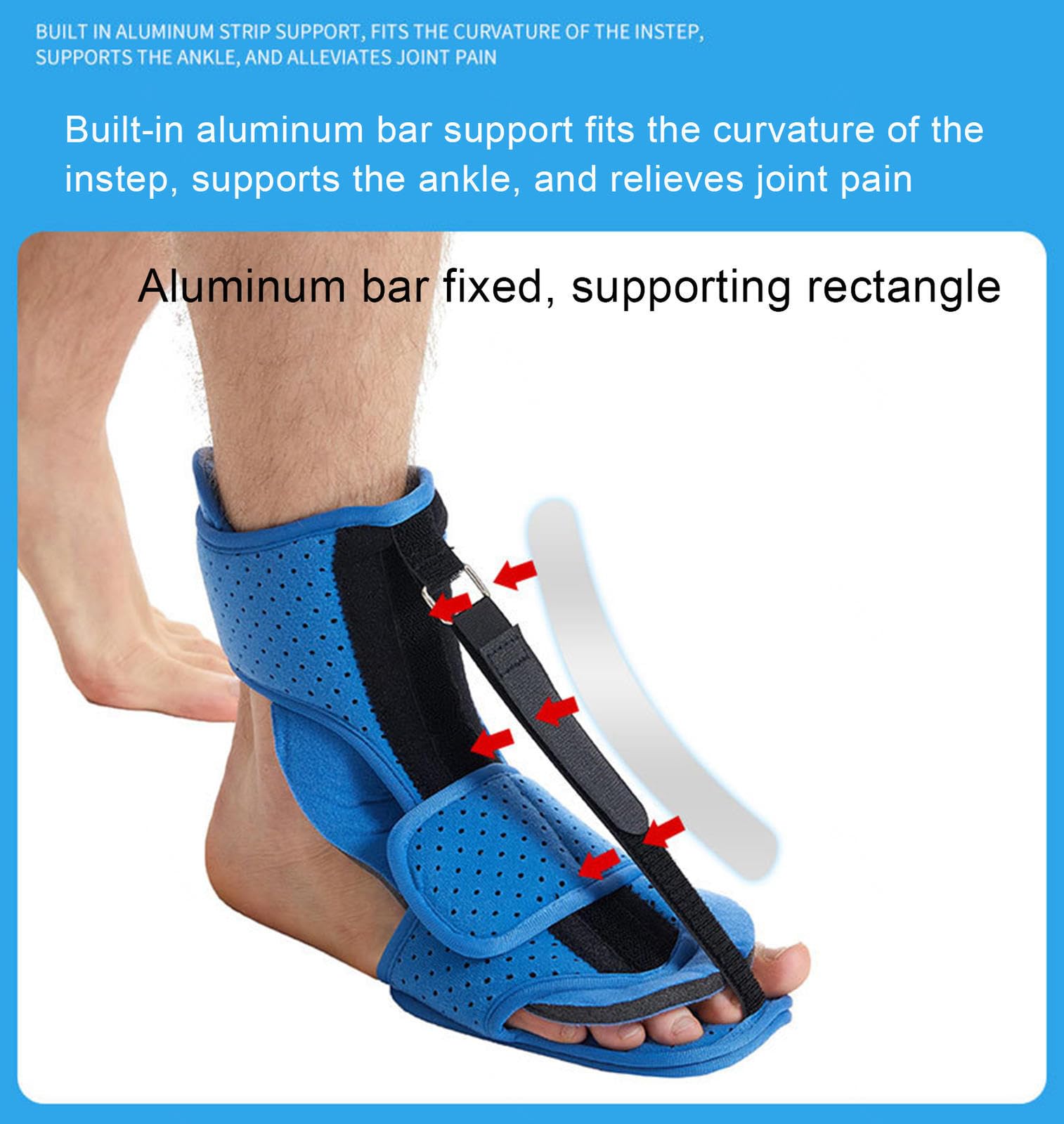 Amazon.co.jp: 圧迫足底筋膜炎ナイトスプリント - 右足または左足の