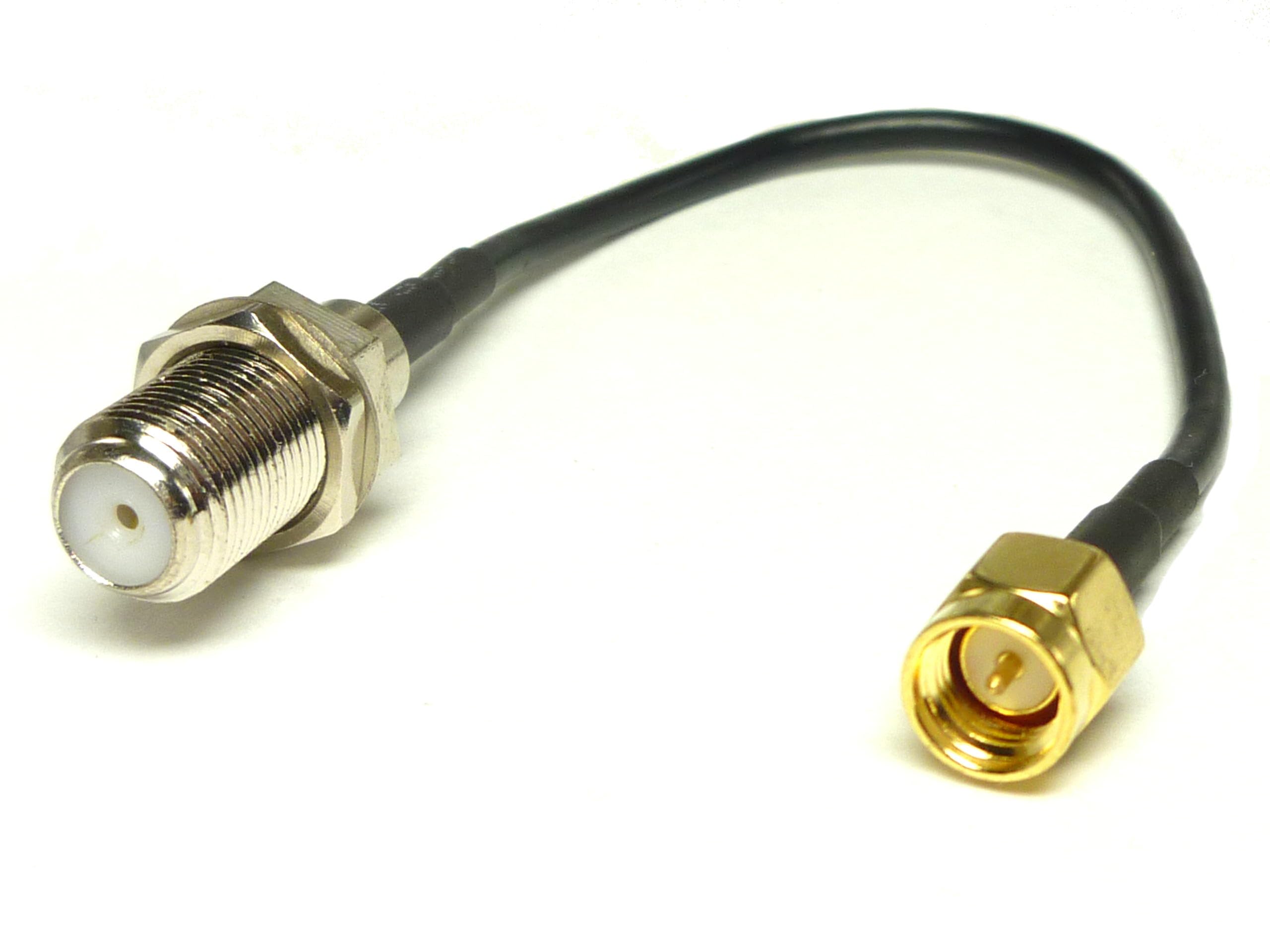 Amazon | RF アンテナ 変換コネクター SMAP-FJ 200mmケーブル付（ 同軸