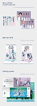 Amazon.com: JYP Stray Kids - 2nd PHOTOBOOK Stay in Playground DVD+