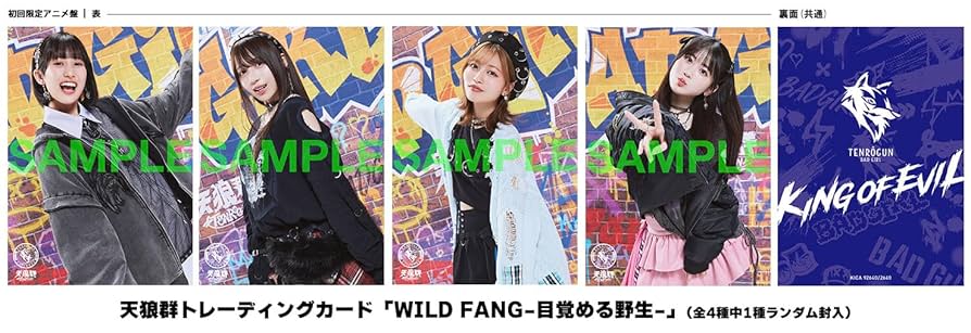 Amazon | 「KING OF EVIL」[初回限定アニメ盤] - 天狼群 | 天狼群（橘