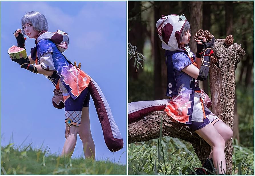 Amazon.co.jp: 原神 コスプレ 早柚 さゆ Sayu コスプレ 衣装【ウィッグ