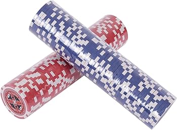 Amazon | COSTWAY ポーカーセット 数字入り 300枚チップ ポーカー