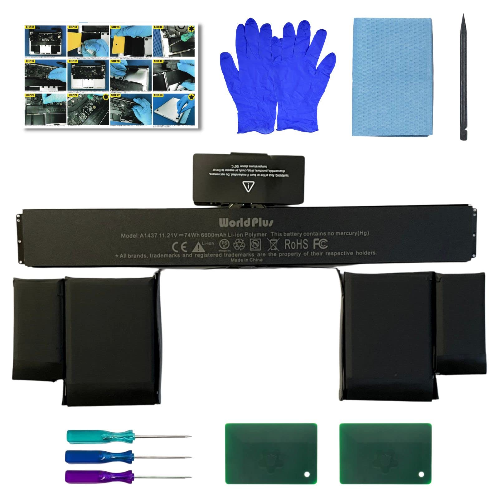 Amazon.co.jp: WorldPlus MacBook Pro Retina 13インチ A1437 A1425