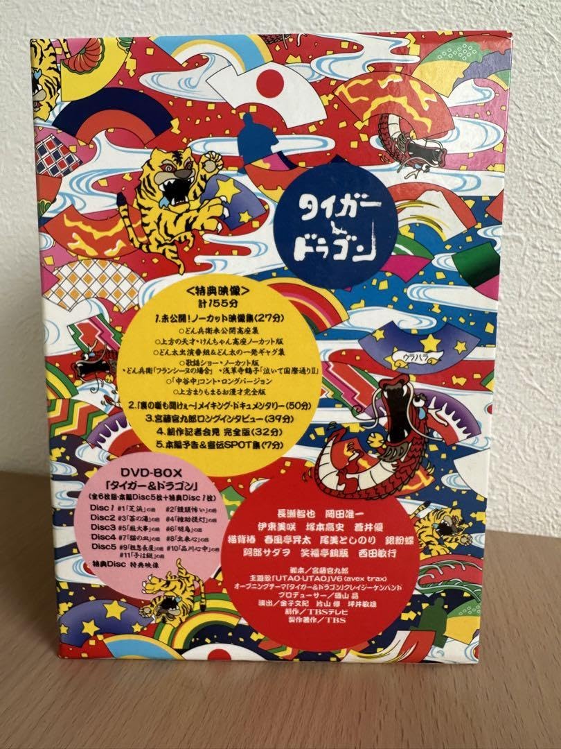 Amazon.co.jp: 長瀬智也 岡田准一 タイガー&ドラゴン DVD-BOX〈6枚組