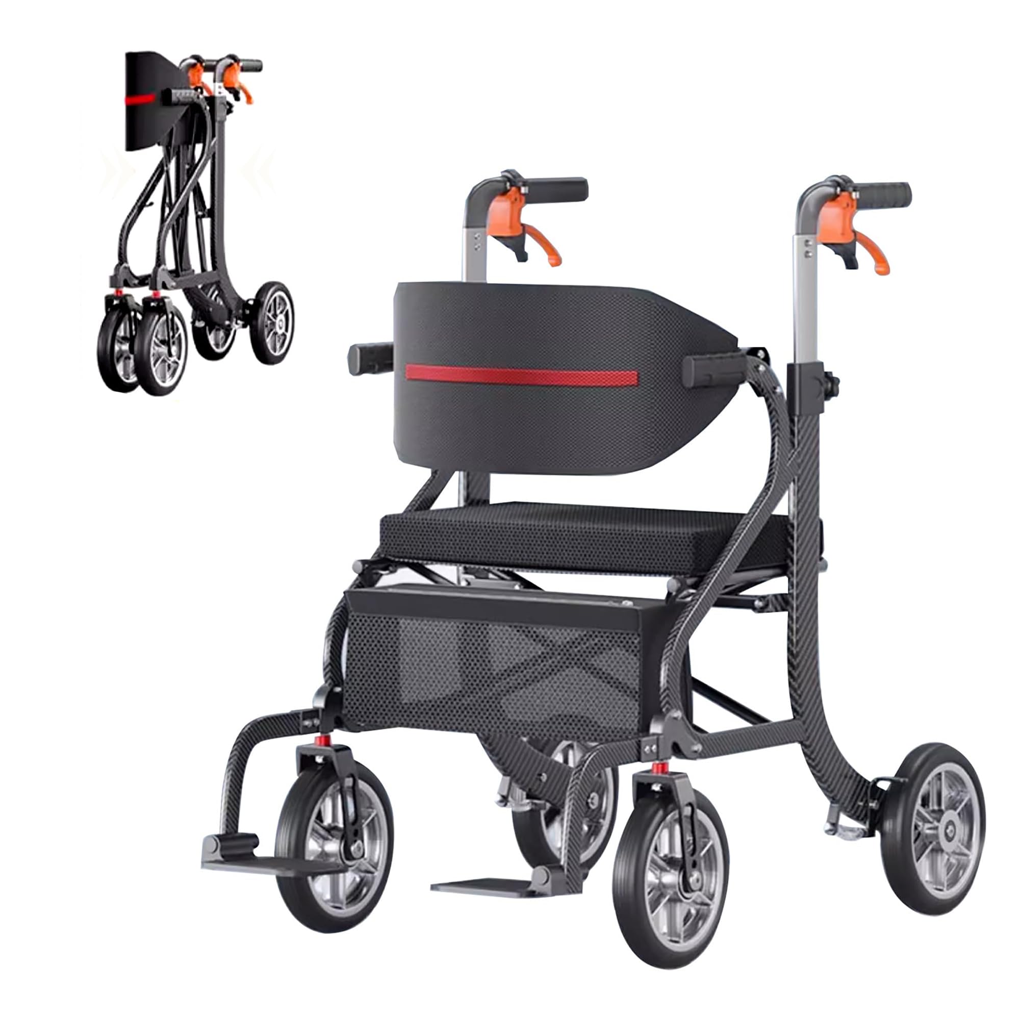 Amazon | Miugoo 歩行器 四輪歩行車 シルバーカー 多機能歩行器 手押し