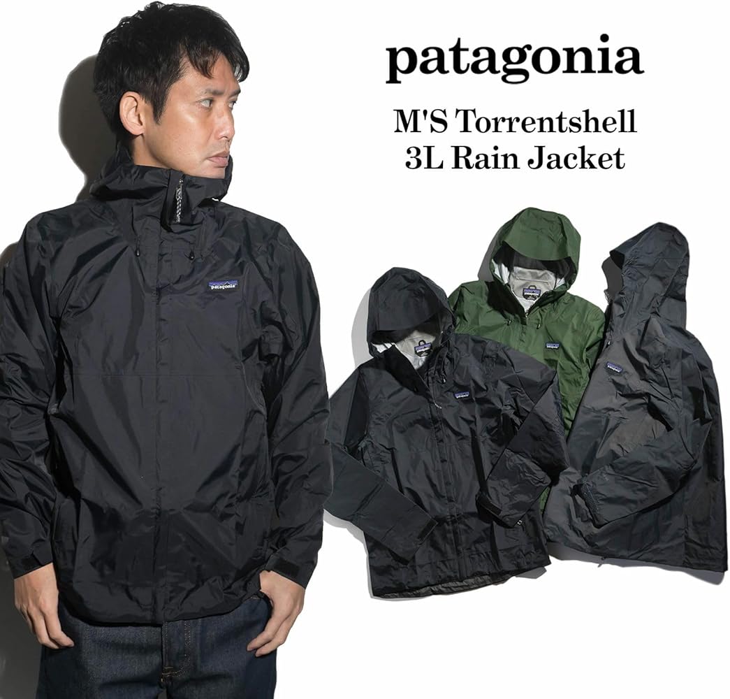 Amazon | [パタゴニア] トレントシェル 3L レインジャケット ス