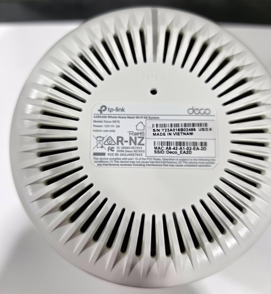 Amazon.com: TP-Link Deco AXE5400 Tri-Band WiFi 6E Mesh System(Deco