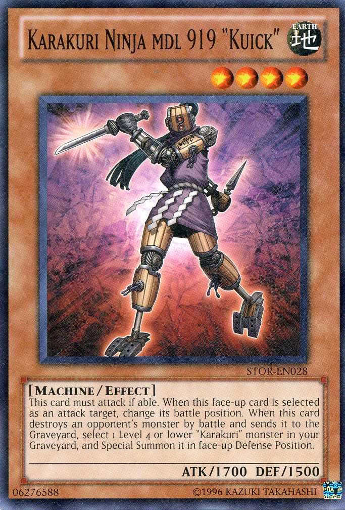 Amazon.com: Yu-Gi-Oh! - Karakuri Ninja MDL 919 