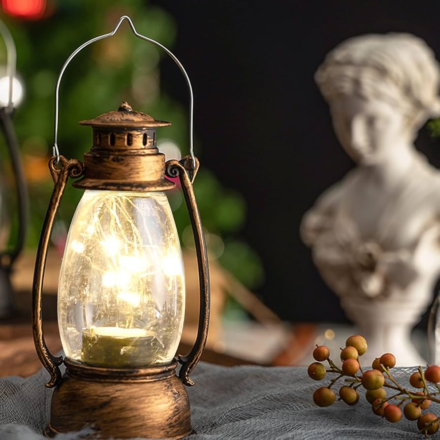 Amazon.co.jp: dikawe屋外ランタン、アンティーク、ガーデンライト