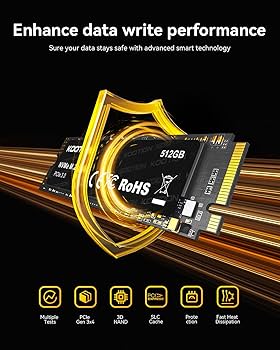 Amazon.com: KOOTION 512GB PCIe 3.0 M.2 Internal Solid State Drive