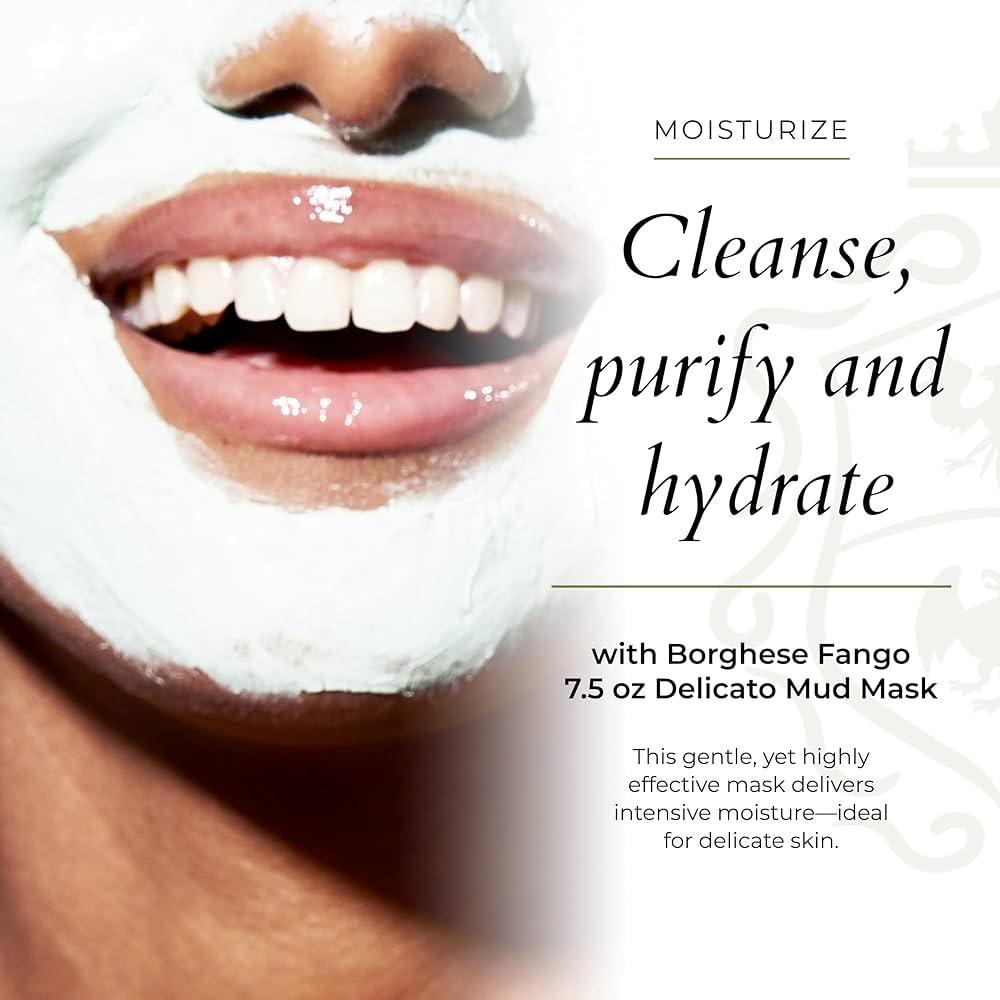 Amazon.com: Borghese Advanced Fango Delicato Mud Mask - Hydrating