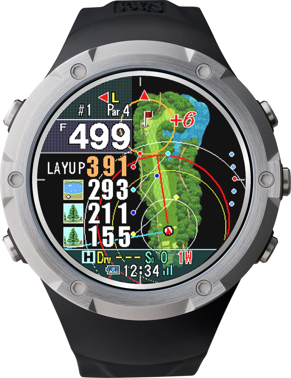 Amazon | Shot Navi Evolve α(アルファー) ブラック 1.4インチ大画面