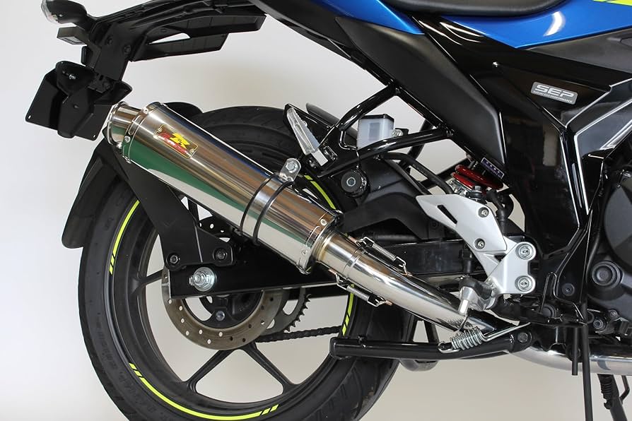 Amazon | 22Racing ジクサー150 バイクマフラー 2BK-ED13N 2020年