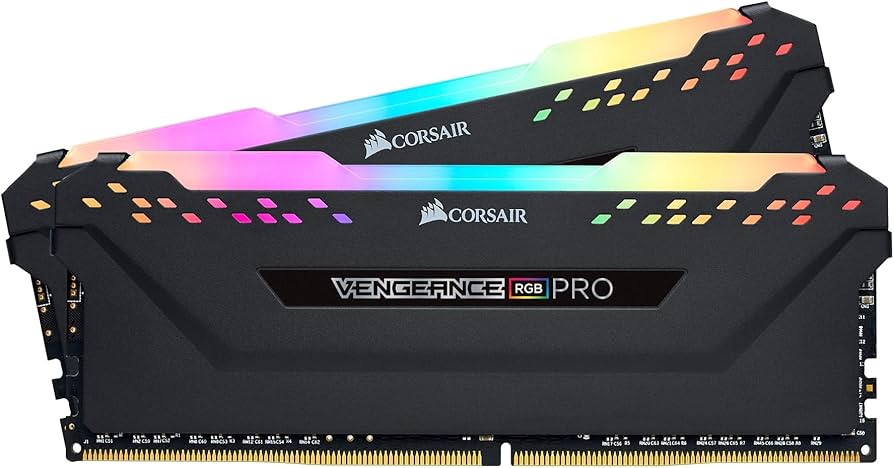CORSAIR Vengeance RGB PRO DDR4 RAM 32GB (2x16GB) 3600MHz CL18-22