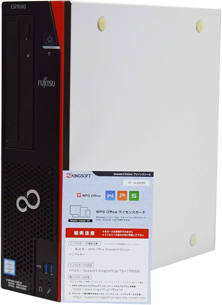 Amazon.co.jp: 【整備済み品】 富士通 ESPRIMO D586 第6世代 Core i5