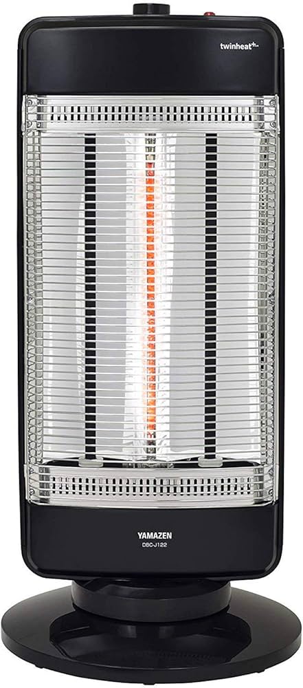 YAMAZEN 電気ストーブ 22年 ツインヒートプラスネオ DBC-VK122 YAMAZEN