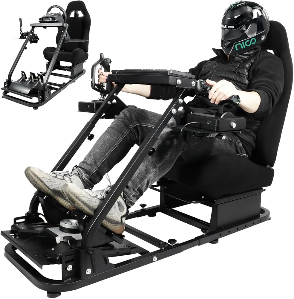 Amazon.co.jp: Dardooフライトシミュレーターコックピット シート調整