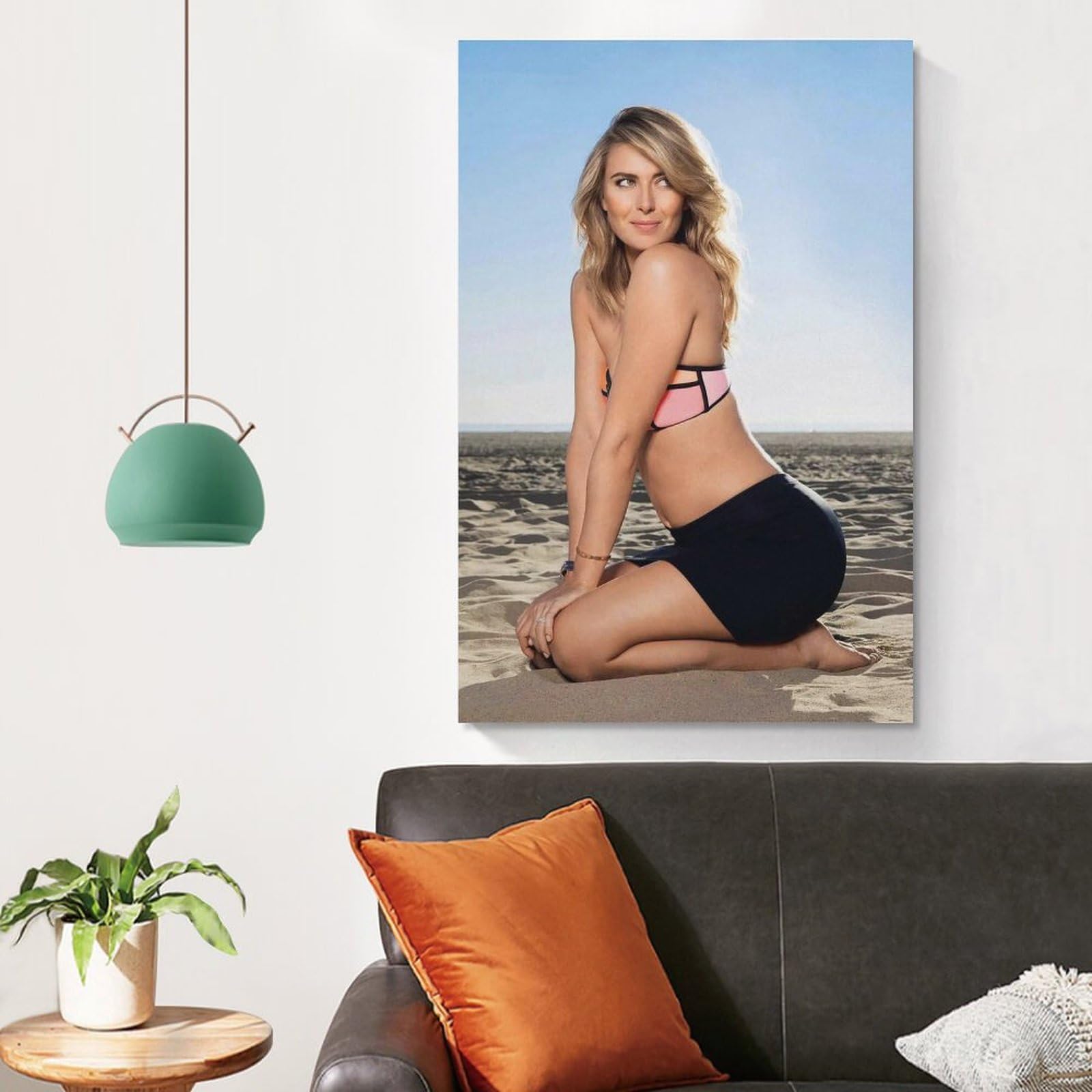 Amazon.co.jp: テニス選手マリア・シャラポワ キャンバスアート