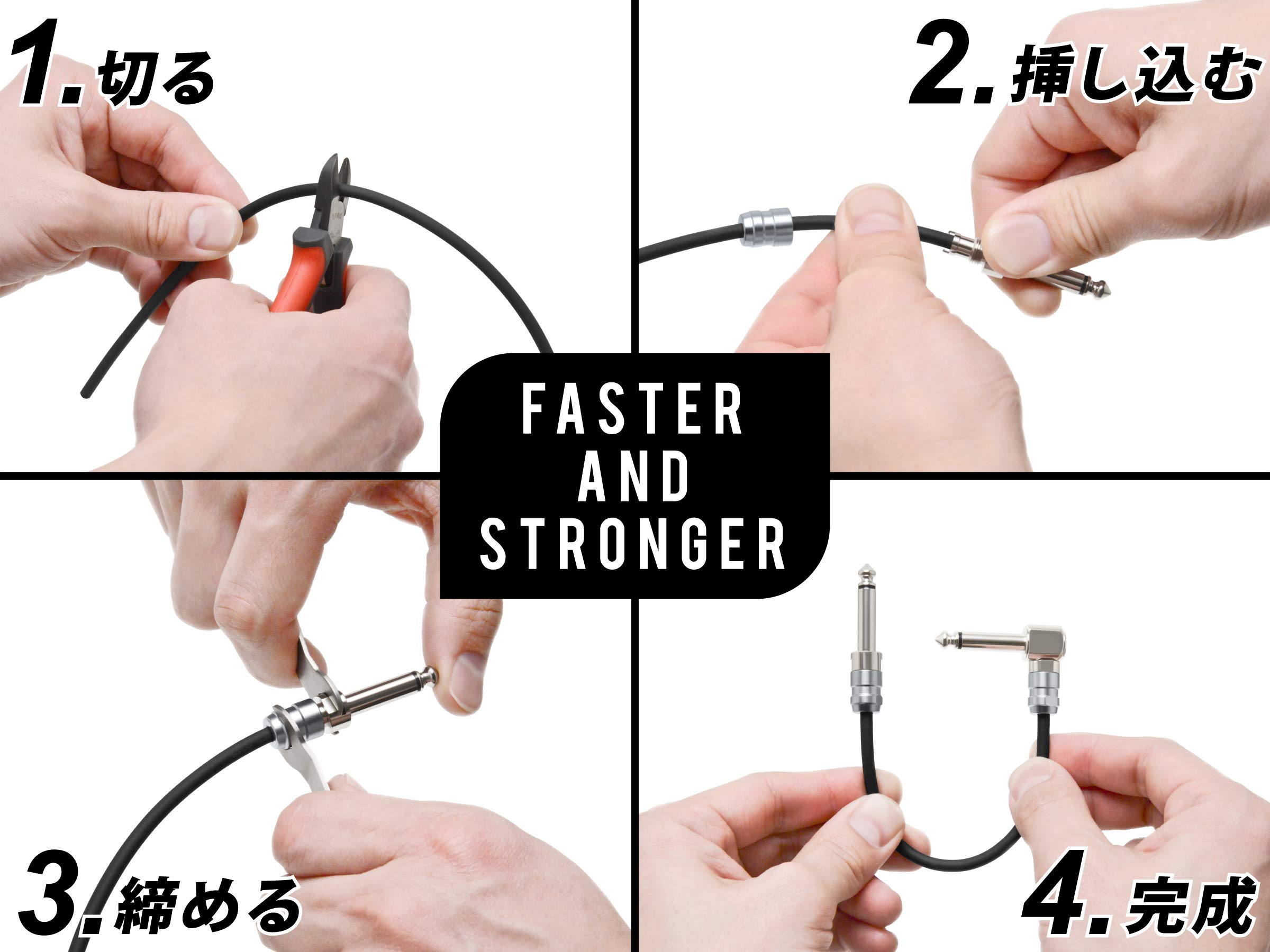 Amazon | オヤイデ OYAIDE NEO ソルダーレス S型プラグ SLP-240S