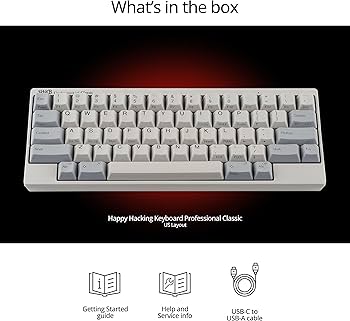 Amazon.com: HHKB - Happy Hacking Keyboard Professional Classic