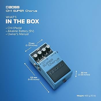 Amazon | BOSS SUPER Chorus CH-1 | コーラス・フランジャー