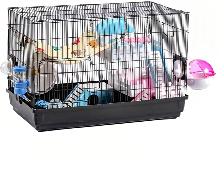 Amazon | ハムスター ケージ 大型ケージ 小動物ケージ 飼育ケージ