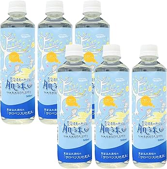 Amazon.co.jp: 豊富温泉 濃縮温泉水 サロベツ大地恵泉 (500ml×6本