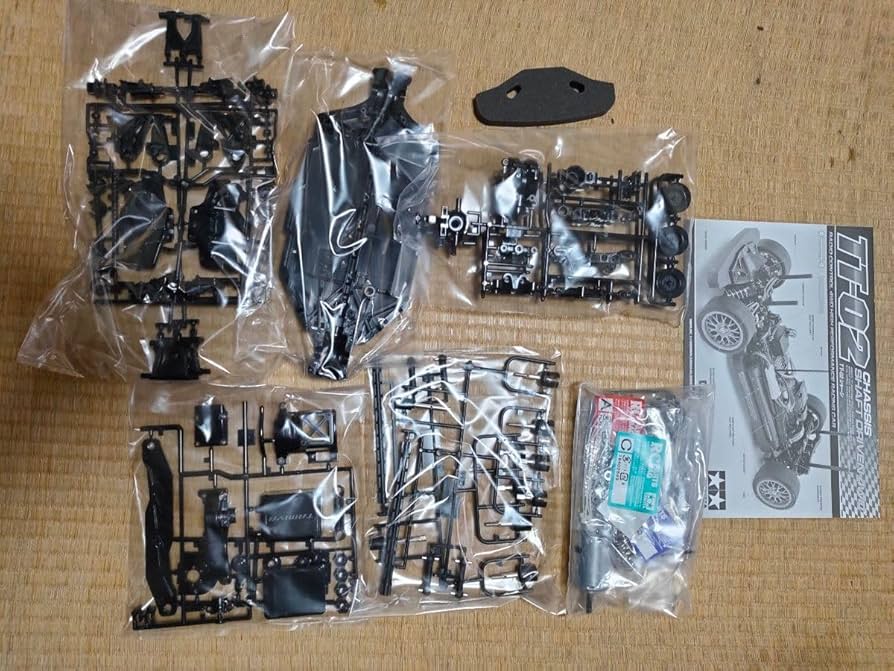 Amazon | タミヤ TT-02 未組立 シャーシ キット タイヤ ホイール