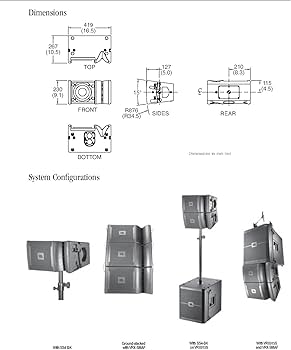 Amazon.com: JBL Professional VRX928LA Two-Way Line Array
