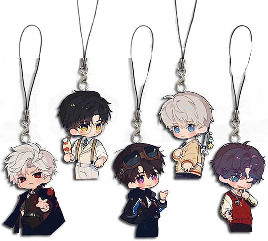Amazon.co.jp: 恋と深空 シン セイヤ ホムラ レイ マヒル キーホルダー