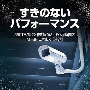 Amazon | Seagate SkyHawk AI 3.5インチ 【データ復旧 3年付】 10TB