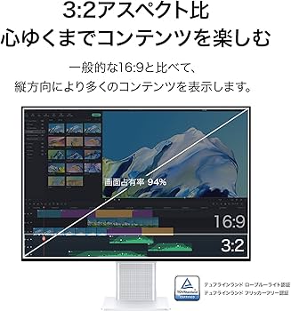 Amazon.co.jp: HUAWEI MateView 28.2インチ 4K+ ウルトラHD モニター 3