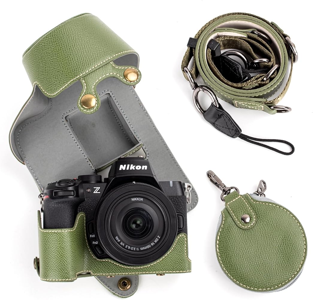 Amazon.com : MUZIRI KINOKOO Case for Nikon Z50 II Camera, PU