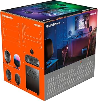 Amazon.com: SteelSeries Arena 9 Illuminated 5.1 Desktop Gaming