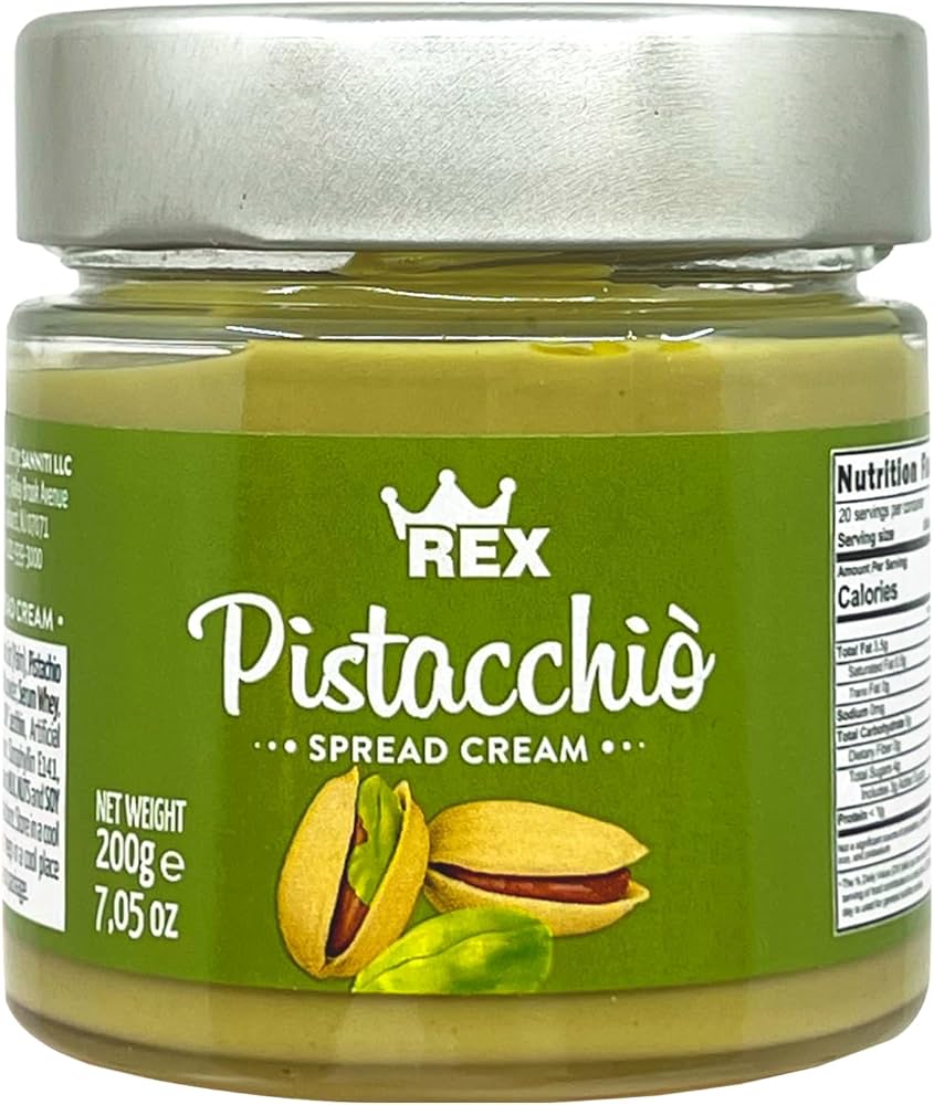 Amazon.com : Sanniti Rex Italian Cream of Pistachio Nut Spread