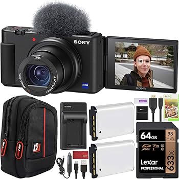 Amazon.com : Sony ZV-1 Compact Digital Vlogging 4K HDR Video